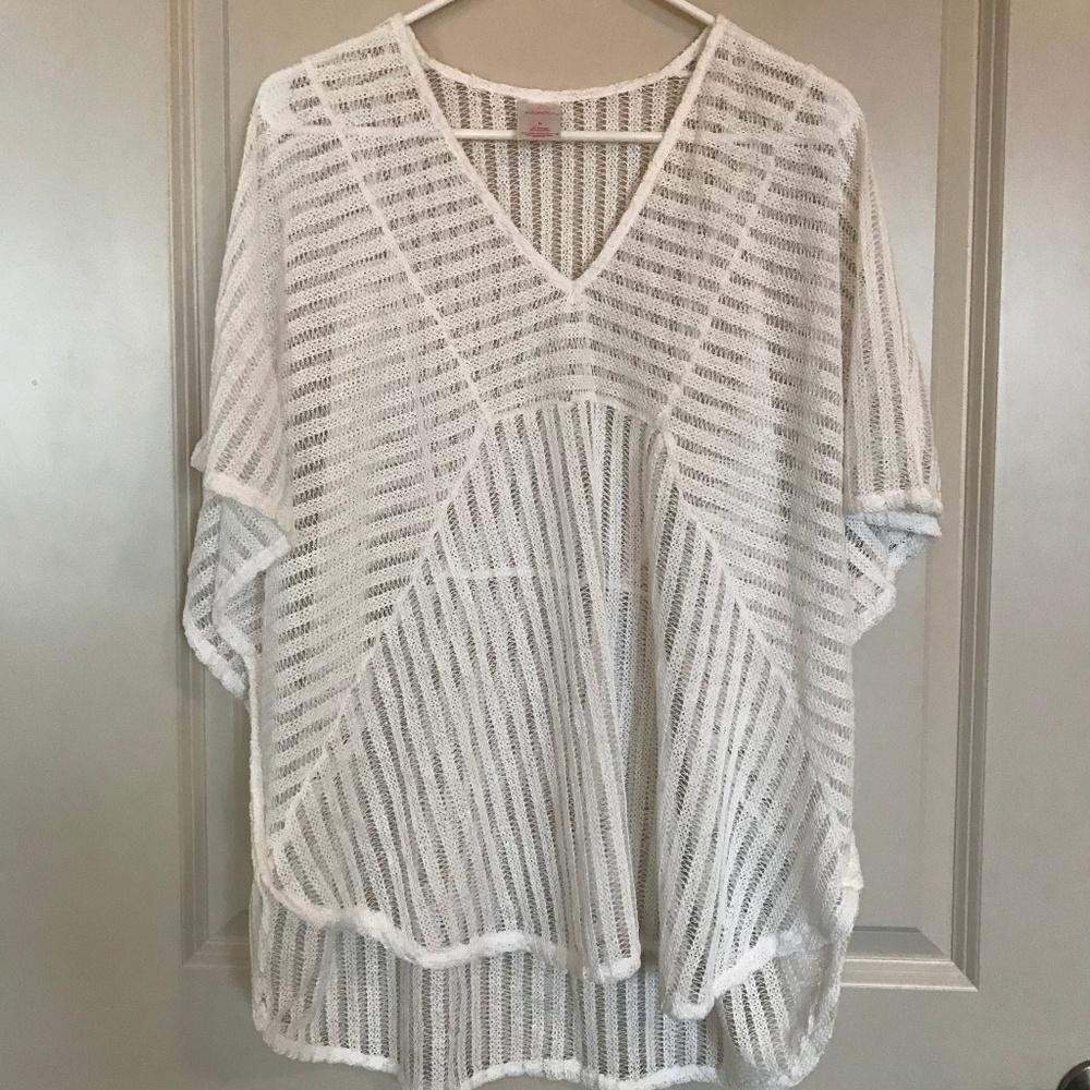 White Bathing Suit Cover Up